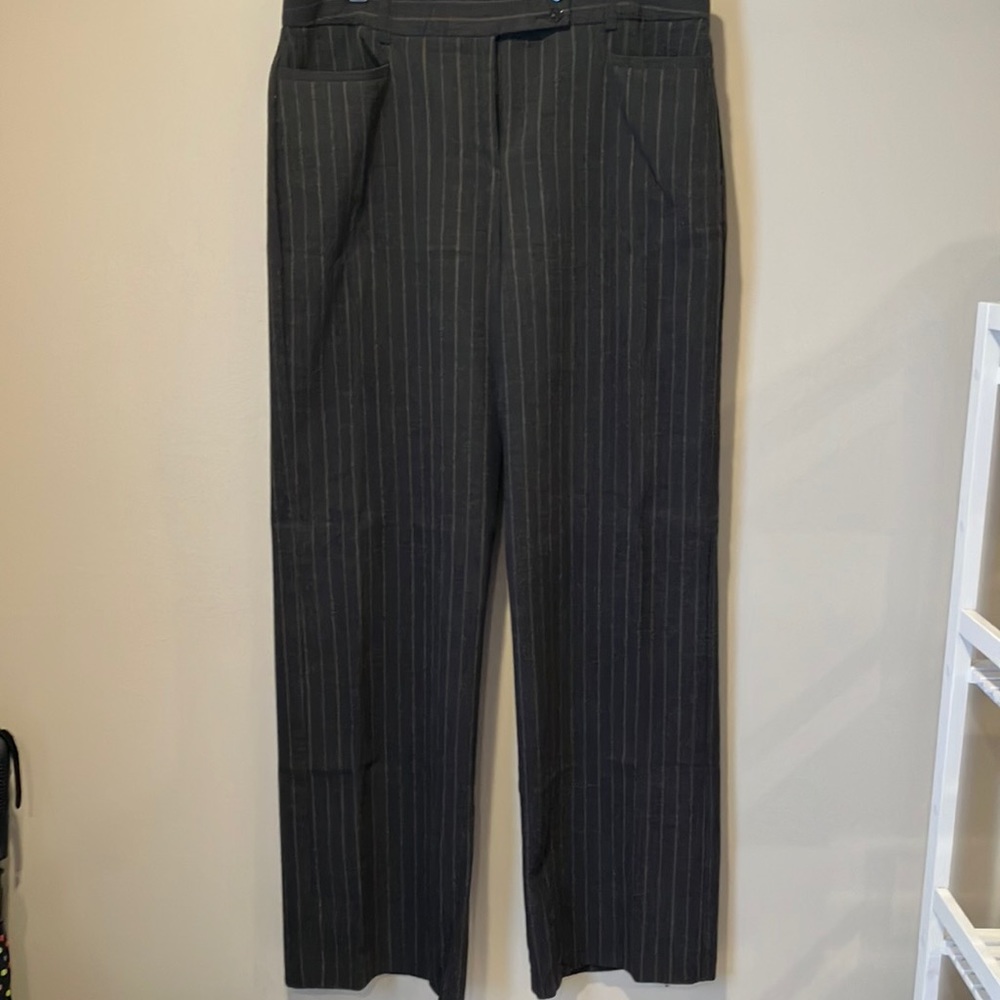Van Heusen striped slacks, size 10R